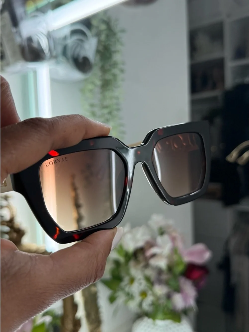 (2) Pair: Lorvae x JT Collab Metal Arm Women's Fashion Sunglasses - Picture 3 of 11